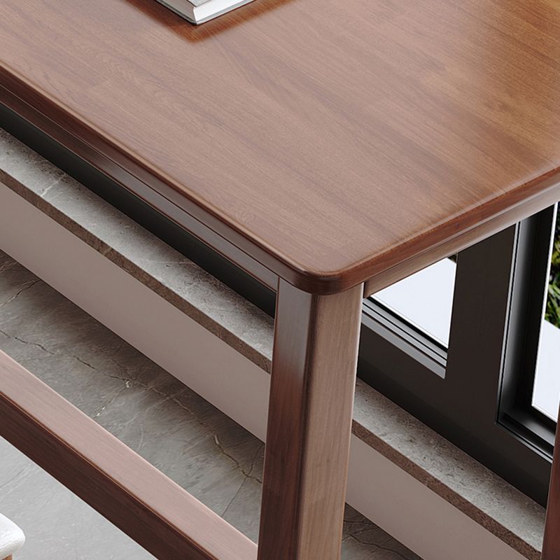 Modern Indoor Bar Stool Table Rectangle Wood Bar Dining Table Clearhalo 'Bar Furniture' 'Bar Tables' 'bar_tables' 'furn' 'furn_bar_tables' 'Furniture' 'Kitchen & Dining Furniture' 1200x1200_de9d7d78-b2b5-4793-8338-998689204dcc