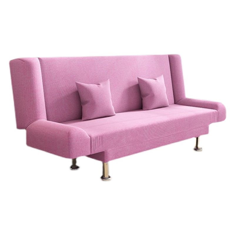 Modern Linen Sofa 23"W Tight Back Armless Couch for Living Room Clearhalo 'furn' 'furn_sofas' 'Furniture' 'furniture_sofas' 'Living Room Furniture' 'Sofa' 'sofas' 1200x1200_de9e5b04-6287-4b2c-9f72-fa892bb2cc7d