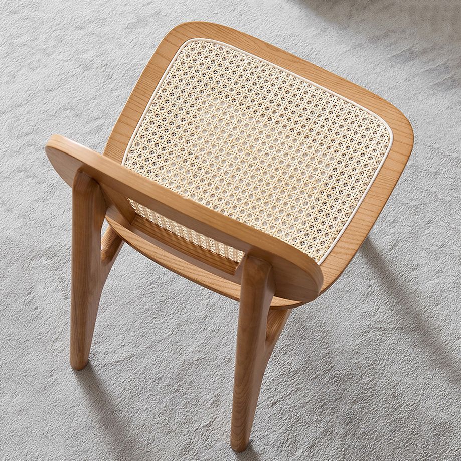 Silla lateral de comedor abierta