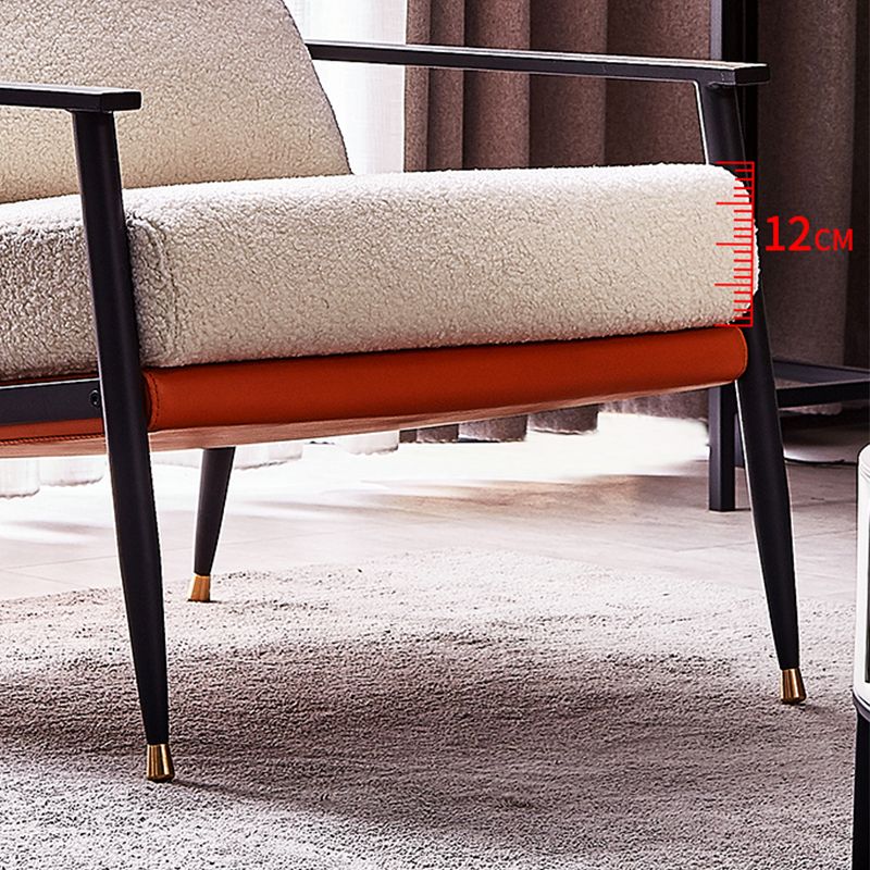 Chenille Arms Included Chair 32.28" Wide Armchairwith Pillow Back Clearhalo 'Accent Chairs' 'accent_chairs' 'Chairs & Seating' 'furn' 'furn_accent_chairs' 'Furniture' 'Living Room Furniture' 1200x1200_dea24faf-6dc8-4f57-afee-38043e78bd65