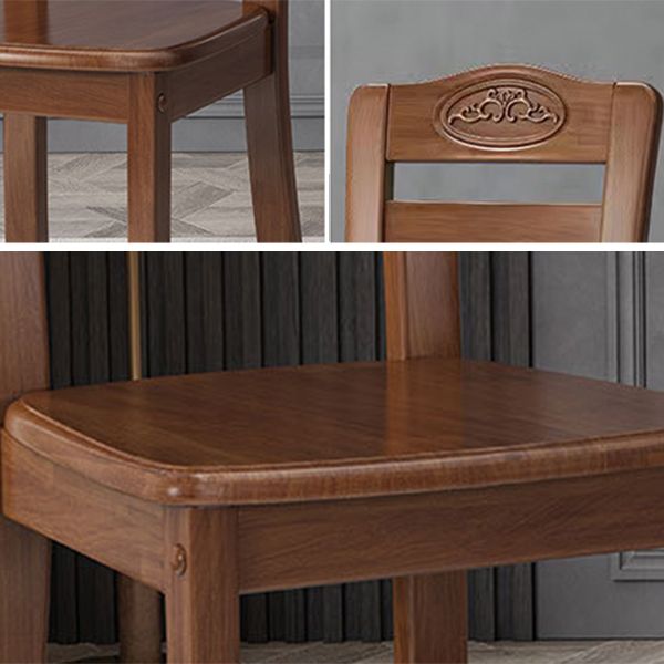 Traditional Dining Chair 16.5'' Wide Open Back Chair with 4 Legs for Home Use Clearhalo ' kitchen&dining_furn' 'Dining Chairs' 'Dining Tables & Seating' 'dining_chair' 'furn' 'furn_dining_chair' 'Furniture' 'furniture_dining_chair' 'Kitchen & Dining Furniture' 'kitchen' 1200x1200_dea7a747-6a12-41d7-89a4-df082816ede3