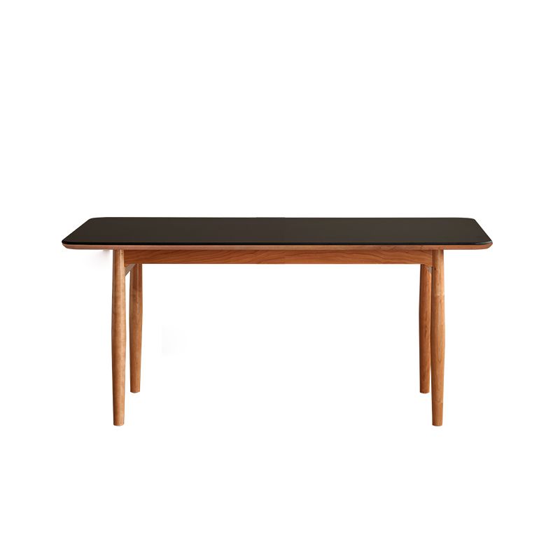 Simplicity Style Rectangle Stone Fixed Dinner Table with 4-foot Clearhalo 'Dining Tables & Seating' 'Dining Tables' 'dining_table' 'furn' 'furn_dining_table' 'Furniture' 'Kitchen & Dining Furniture' 1200x1200_deacd19c-2813-4914-b66d-a86fe66e3098