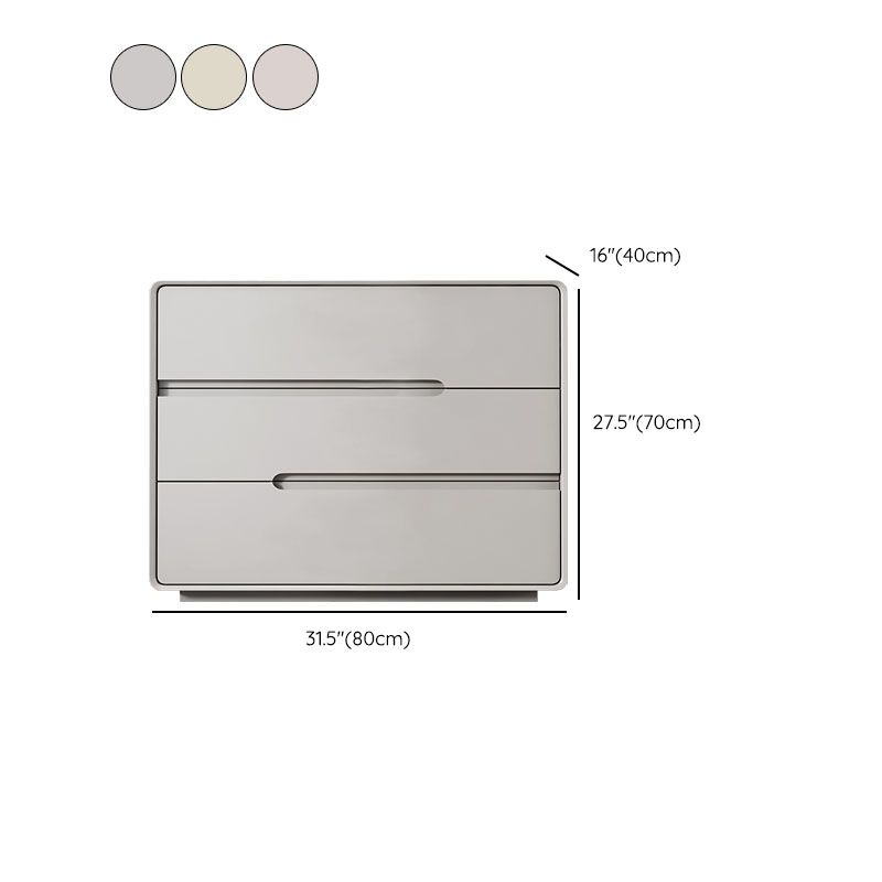 Modern tocador doble horizontal tocador de madera para dormitorio