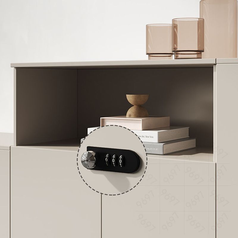 Armadietto di archiviazione in stile nordico Armadietto di archiviazione in legno