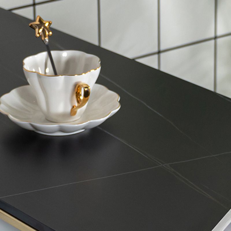 Glam Stone Rectangle Counter Table 1/3 Pieces Bar Table Set for Living Room Clearhalo 'Bar Furniture' 'furn' 'furn_home_bar_bar_sets' 'Furniture' 'Home Bars & Bar Sets' 'home_bar_bar_sets' 'Kitchen & Dining Furniture' 1200x1200_deb338f8-d62f-4cd8-89ba-3b1c504540fd