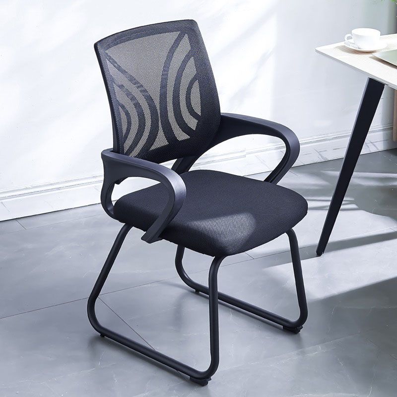 Ergonomisch gaas mid-back bureau stoel roestvrij staal geen pijnlijke bureaustoelstoel