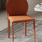 Minimalist Style Leather Dining Chairs Solid Back Armless Side Chairs for Home Use Clearhalo ' kitchen&dining_furn' 'Dining Chairs' 'Dining Tables & Seating' 'dining_chair' 'furn' 'furn_dining_chair' 'Furniture' 'furniture_dining_chair' 'Kitchen & Dining Furniture' 'kitchen' 1200x1200_deb73491-a2a3-4fb8-82c5-d8dd3ff4b2a9