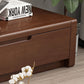 Vintage Media Console Rubberwood Stand Console with Drawers for Living Room Clearhalo 'furn' 'furn_tv_stands_entertainment_centers' 'Furniture' 'Living Room Furniture' 'TV Stands & Entertainment Centers' 'TV Stands & Media Storage Furniture' 'tv_stands_entertainment_centers' 1200x1200_deb77c84-b427-4e99-af86-888884b2d5fa