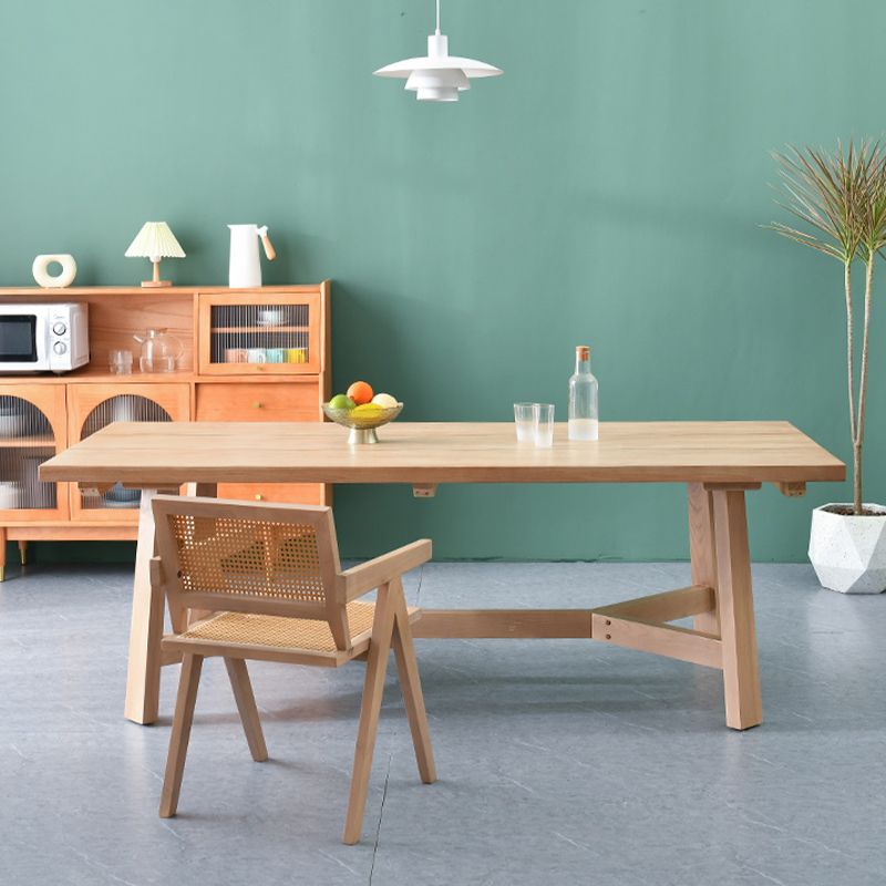 Modern 1/2/4/5/6 Pieces Dining Set with Solid Wood Dining Table and Chairs Furniture Clearhalo 'Dining Room Sets' 'Dining Tables & Seating' 'dining_room_set' 'furn' 'furn_dining_room_set' 'Furniture' 'furniture_dining_room_set' 'Kitchen & Dining Furniture' 'kitchen&dining_furn' 'kitchen' 1200x1200_deb99fdf-785f-4a12-b66c-339108586256