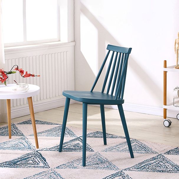 Modern Indoor-Outdoor Plastic Chair Matte Finish Slat Back Side Chair Sets Clearhalo ' kitchen&dining_furn' 'Dining Chairs' 'Dining Tables & Seating' 'dining_chair' 'furn' 'furn_dining_chair' 'Furniture' 'furniture_dining_chair' 'Kitchen & Dining Furniture' 'kitchen' 1200x1200_deb9eba3-346c-43f7-be15-4488f1a58b9b