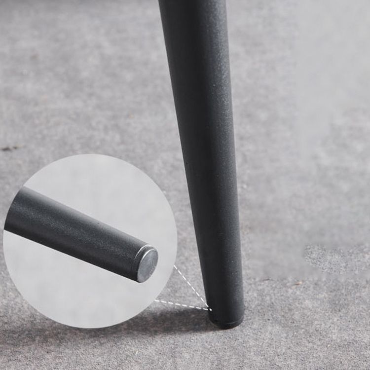 Contemporary Side Chair Leather Upholstered Dining Chair for Kitchen