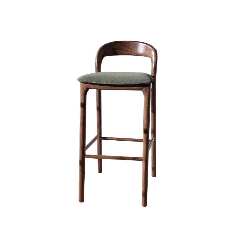Brown Ash Wood Counter Stools Industrial Green Velvet Stools Clearhalo 'Bar Furniture' 'Bar Stools' 'bar_stools' 'furn' 'furn_bar_stools' 'Furniture' 'Kitchen & Dining Furniture' 1200x1200_ded149cd-9142-4837-982b-da33ef0c3279