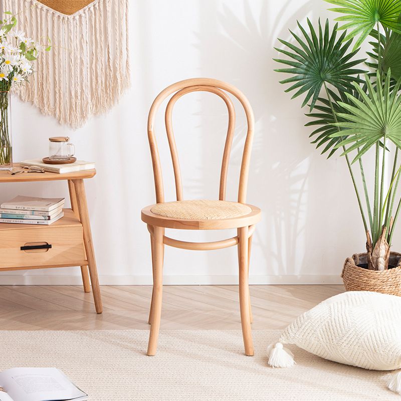 Wood Modern Style Side Chair Open Back Dining Chair for Dining Room Clearhalo 'Dining Chairs' 'Dining Tables & Seating' 'dining_chair' 'furn' 'furn_dining_chair' 'Furniture' 'Kitchen & Dining Furniture' 1200x1200_ded1e610-7320-44cf-8b6a-2672706c7ee7