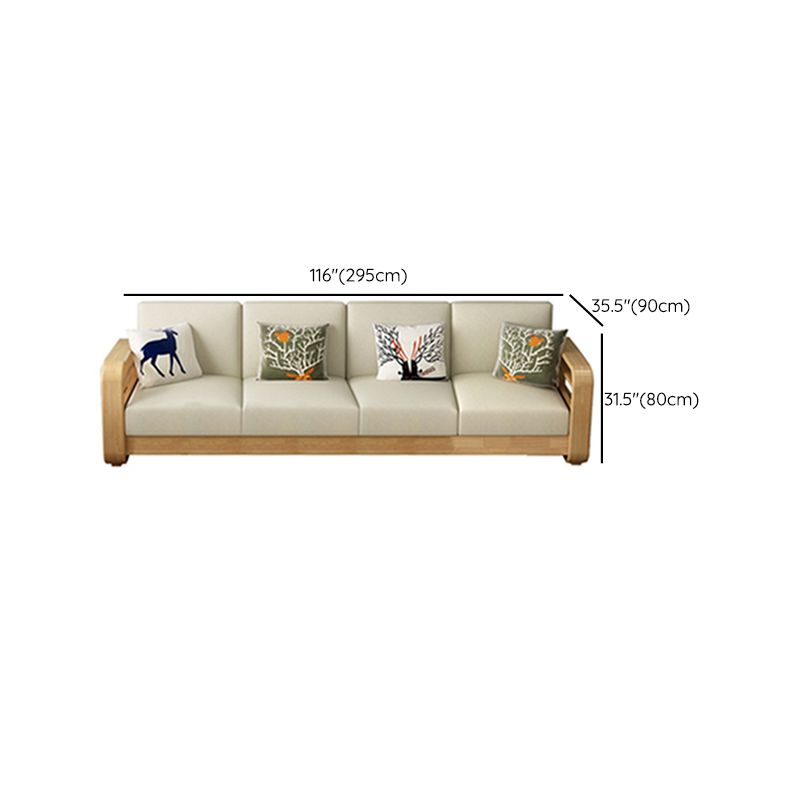 Sezioni di stoccaggio reversibili in tessuto di divano sezionale contemporaneo