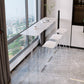 Modern Style Rectangle Stone Bar Wine Table Table for Living Room
