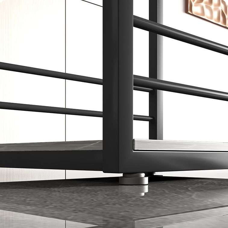 Industrial Stone Bar Dining Table Rectangle Bar Dining Table with Sled Base Clearhalo 'Bar Furniture' 'Bar Tables' 'bar_tables' 'furn' 'furn_bar_tables' 'Furniture' 'Kitchen & Dining Furniture' 1200x1200_dedba64d-c51e-4b4d-9de4-ec577c5c59a5