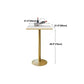 Marble Bar Table Glam Style Gold Base Bistro Table for Indoor Clearhalo 'Bar Furniture' 'Bar Tables' 'bar_tables' 'furn' 'furn_bar_tables' 'Furniture' 'furniture_bar_tables' 'Kitchen & Dining Furniture' 'kitchen&dining_furn' 'kitchen' 1200x1200_dedca7fb-4b09-41bf-829e-c425eabc7b6b