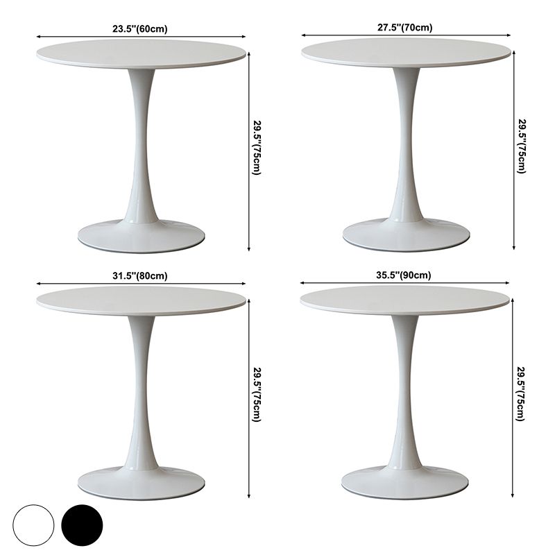 Contemporary Round Shape Sintered Stone Dining Table Standard Dining Table for Kitchen Clearhalo ' dining_table' 'Dining Tables & Seating' 'Dining Tables' 'furn' 'furn_dining_table' 'Furniture' 'furniture_dining_table' 'Kitchen & Dining Furniture' 'kitchen&dining_furn' 'kitchen' 'kitchen_dining_table' 1200x1200_dedd68f5-0671-4007-95d4-dcc242167649