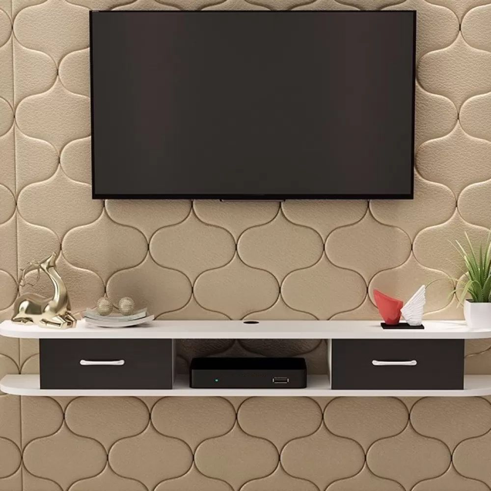Contemporary TV Media Stand Wall-mounted Wood TV Console with Open Shelving Clearhalo 'furn' 'furn_tv_stands_entertainment_centers' 'Furniture' 'Living Room Furniture' 'TV Stands & Entertainment Centers' 'TV Stands & Media Storage Furniture' 'tv_stands_entertainment_centers' 1200x1200_dedd8b7e-9f86-4b1d-8488-d79bef7bc5d7