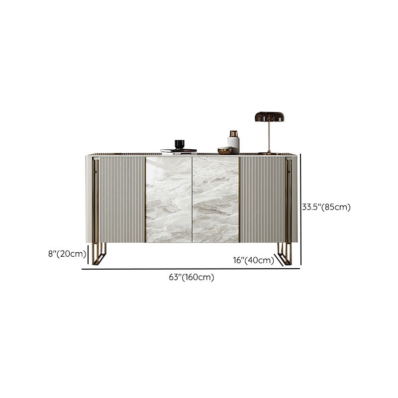 PNOR Buffet Buffet contemporáneo Stand con puertas para la cocina