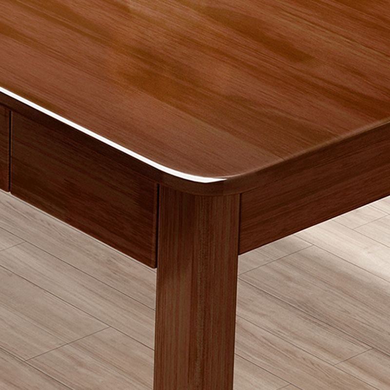 Moderne 4 -Bein -Büroschreibtisch Haus Holz Rechteck Schreibtisch Schreibtisch