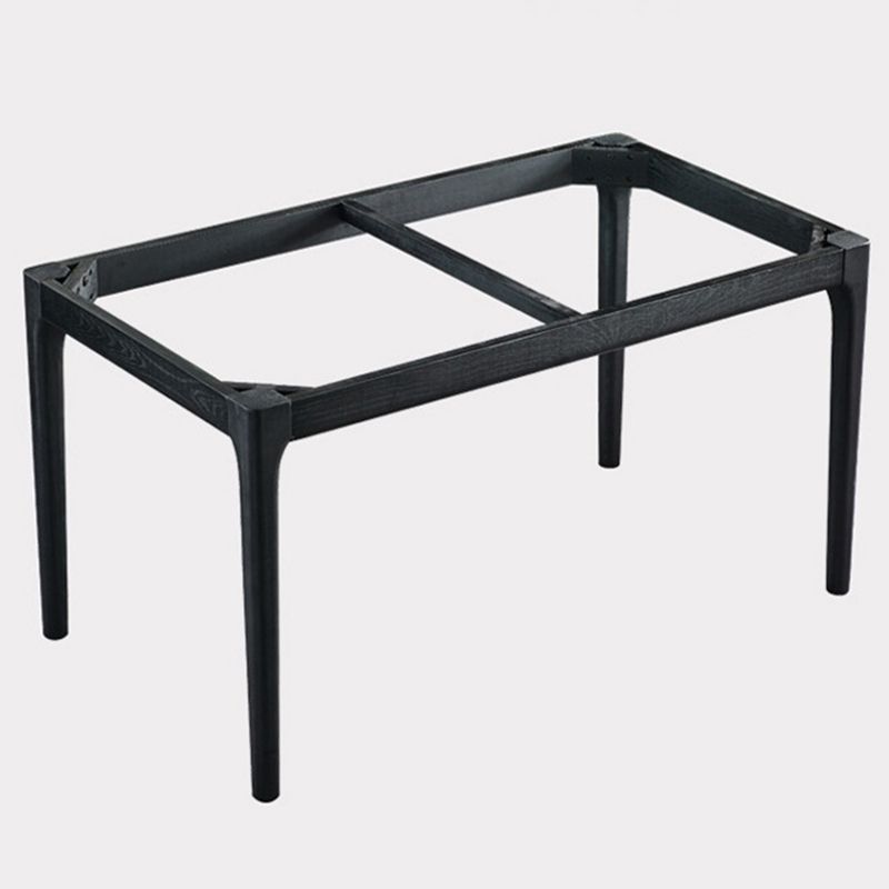 Modern Sintered Stone Dining Table Rectangular Table with Wood Four-leg Clearhalo ' dining_table' 'Dining Tables & Seating' 'Dining Tables' 'furn' 'furn_dining_table' 'Furniture' 'furniture_dining_table' 'Kitchen & Dining Furniture' 'kitchen&dining_furn' 'kitchen' 'kitchen_dining_table' 1200x1200_dee2de06-3a1a-46df-b190-5f831a6c2119