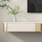 Glam Stone – console TV, meuble TV mural avec rangement pour le salon