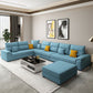 U-Shaped Sofa Sectional Pillow Top Arm Sectional Sofa Set with Pillows Clearhalo 'furn' 'furn_sectionals' 'Furniture' 'Living Room Furniture' 'Sectionals' 1200x1200_dee48c4d-505e-4801-b866-562e88b848dd