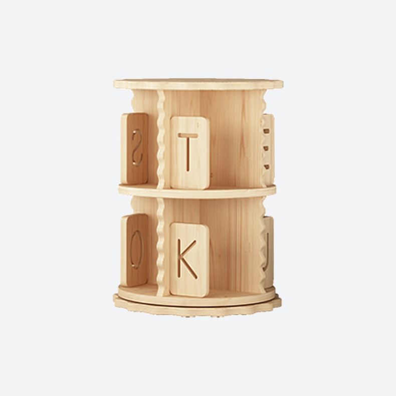 Contemporary Style Bookshelf Natural Solid Wood Bookcase for Home Office Clearhalo 'Bookcases' 'furn' 'furn_bookcases' 'Furniture' 'furniture_bookcases' 'Office Furniture' 1200x1200_dee53132-5603-4569-8486-ebfe59c8b735