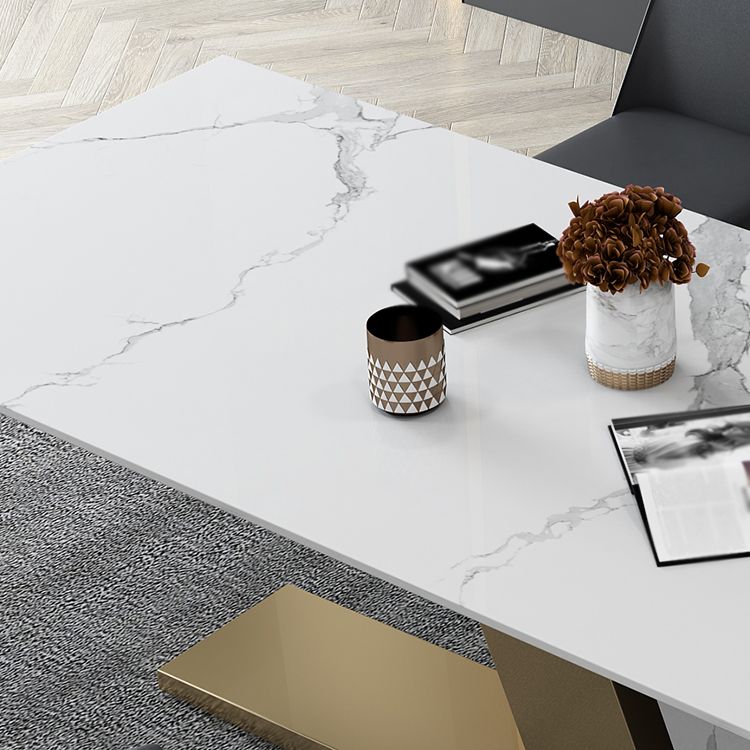 Contemporary 1/2/3/4/5/6/7 Pieces Dining Set Rectangle Dining Table Set Clearhalo 'Dining Room Sets' 'Dining Tables & Seating' 'dining_room_set' 'furn' 'furn_dining_room_set' 'Furniture' 'furniture_dining_room_set' 'Kitchen & Dining Furniture' 'kitchen&dining_furn' 'kitchen' 1200x1200_dee65b75-9e88-49a7-b9d4-b2e9128ef564