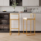 Luxurious Backrest Armless Counter Stool Upholstered Bar Stool with Metal Base Clearhalo 'Bar Furniture' 'Bar Stools' 'bar_stools' 'furn' 'furn_bar_stools' 'Furniture' 'Kitchen & Dining Furniture' 1200x1200_dee8115b-2f21-426a-a753-34858f0b6b00