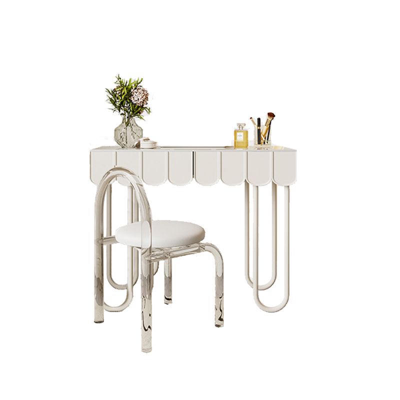 照明ミラーメイクアップバニティデスクホワイトバニティドレッシングテーブルセット