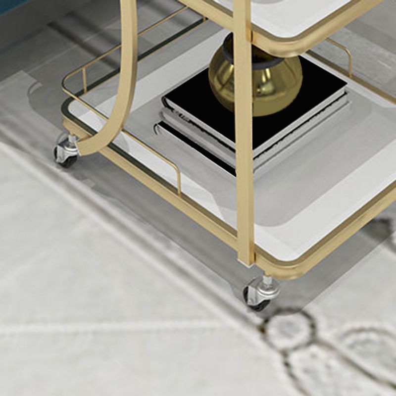 Contemporary Prep Table Rolling Rectangle Metal Prep Table for Kitchen Clearhalo 'furn' 'furn_kitchen_islands_carts' 'Furniture' 'Kitchen & Dining Furniture' 'Kitchen Islands & Carts' 'kitchen_islands_carts' 1200x1200_deebf8f9-5b5d-4fde-935f-04d044010033