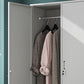 Modern scharnierende garderobe Armoire stalen garderobe kast voor slaapkamer