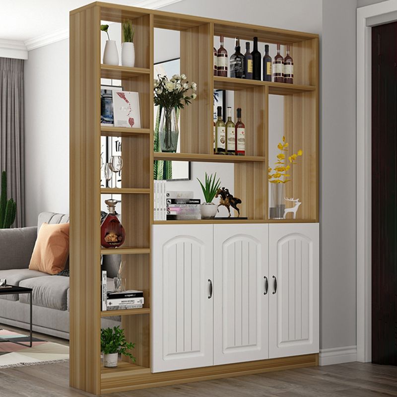 Modern Cabinet Water Resistant Wood Accent Cabinet with Doors Clearhalo 'Cabinets & Chests' 'cabinets_chests' 'furn' 'furn_cabinets_chests' 'Furniture' 'Living Room Furniture' 1200x1200_def12d67-c070-479c-b7b0-ce5f2797b6d9