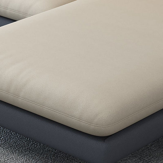 4-Seater L-Shape Sectional with Pillows Back and Slopped Arms Clearhalo 'furn' 'furn_sectionals' 'Furniture' 'Living Room Furniture' 'Sectionals' 1200x1200_def1cc6b-1cf0-4a42-98bb-6a471a8fdf18