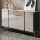 Sideboard Sideboard in stile glam Sideboard cucina top con 2 cassetti