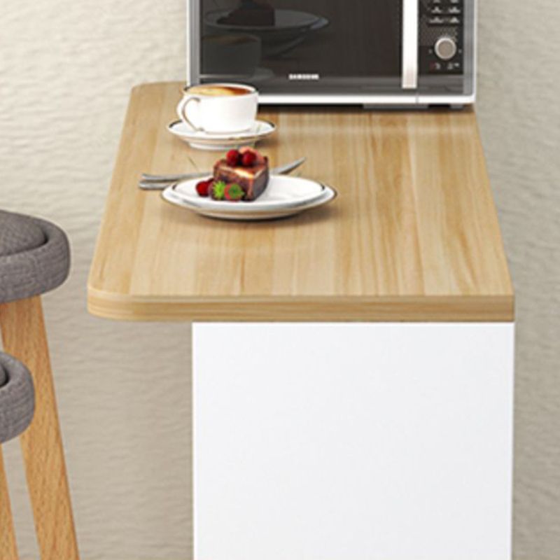 Contemporary Style Rectangle Wood Bar Wine Table for Dining Room Clearhalo 'Bar Furniture' 'Bar Tables' 'bar_tables' 'furn' 'furn_bar_tables' 'Furniture' 'Kitchen & Dining Furniture' 1200x1200_defb6ed7-a6df-4898-9a6b-8a7d648da80b