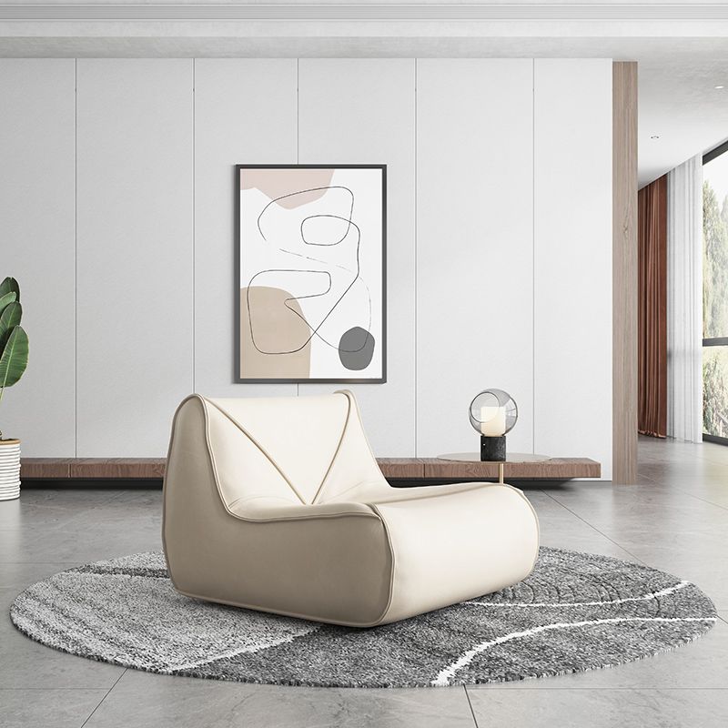 Sedia di divano in tessuto sedia accento moderno per camera da letto e soggiorno