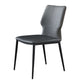 Industrial Style Chair Dining Armless Chair for Kitchen with Metal Legs