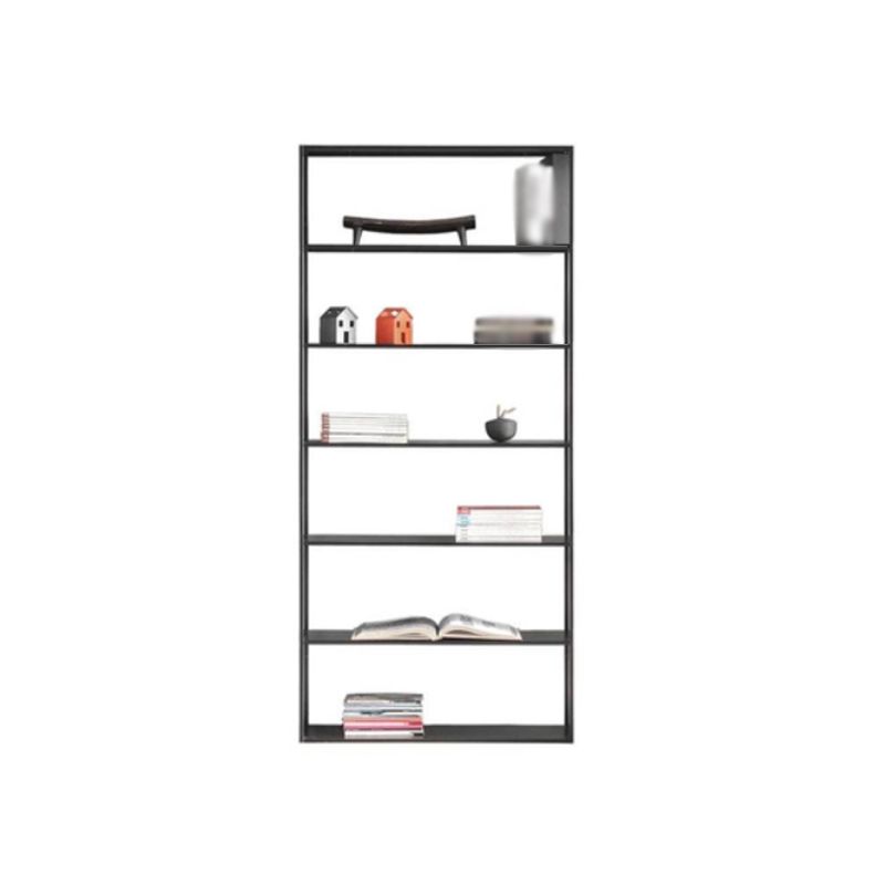 Minimalist Style Open Shelf Bookcase with Rectangular Shelve Clearhalo 'Bookcases' 'Furniture' 'furniture_bookcases' 'kitchen' 'kitchen_bookcases' 'Living Room Furniture' 'Office Furniture' 1200x1200_df0e3332-4357-482d-b6cc-927394889cf8