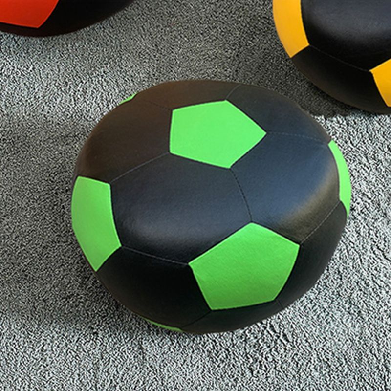 Pouf Tomato Pattern Ottoman Faux Leather Modern Specialty Ottoman Clearhalo 'furn' 'furn_ottomans_poufs' 'Furniture' 'Living Room Furniture' 'Ottomans & Poufs' 'ottomans_poufs' 1200x1200_df1076a3-2cb5-45b7-b306-f6d57915ca2d