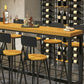 Industrial 1/2/6/11 Pieces Solid Wood Bar Table Set Rectangular Counter Set for Home Use Clearhalo 'Bar Furniture' 'furn' 'furn_home_bar_bar_sets' 'Furniture' 'Home Bars & Bar Sets' 'home_bar_bar_sets' 'Kitchen & Dining Furniture' 1200x1200_df111aff-6039-41b5-a7cf-0e0bd729bcbc