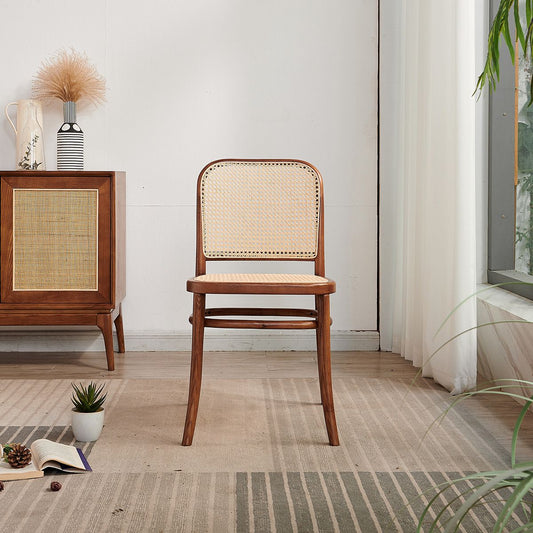 Modern Style Solid Wood Dining Room Kitchen Chair Open Back Side Chairs Clearhalo ' kitchen&dining_furn' 'Dining Chairs' 'Dining Tables & Seating' 'dining_chair' 'furn' 'furn_dining_chair' 'Furniture' 'furniture_dining_chair' 'Kitchen & Dining Furniture' 'kitchen' 1200x1200_df16b8f9-5934-4f70-a976-6fc660dde23b