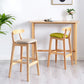 Modern Leather Bar Stool Low Back Low Back Rectangular Counter Stool with Wood Legs Clearhalo 'Bar Furniture' 'Bar Stools' 'bar_stools' 'furn' 'furn_bar_stools' 'furniture_bar_stools' 'Kitchen & Dining Furniture' 'kitchen&dining_furn' 'kitchen' 'kitchen_furn' Furniture' 1200x1200_df184995-e4e9-44ad-aea5-b8e290f9291a