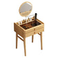 Mident secolo moderno moderno tavolo da trucco vanità per vanità mirrorl con cassetti per la camera da letto