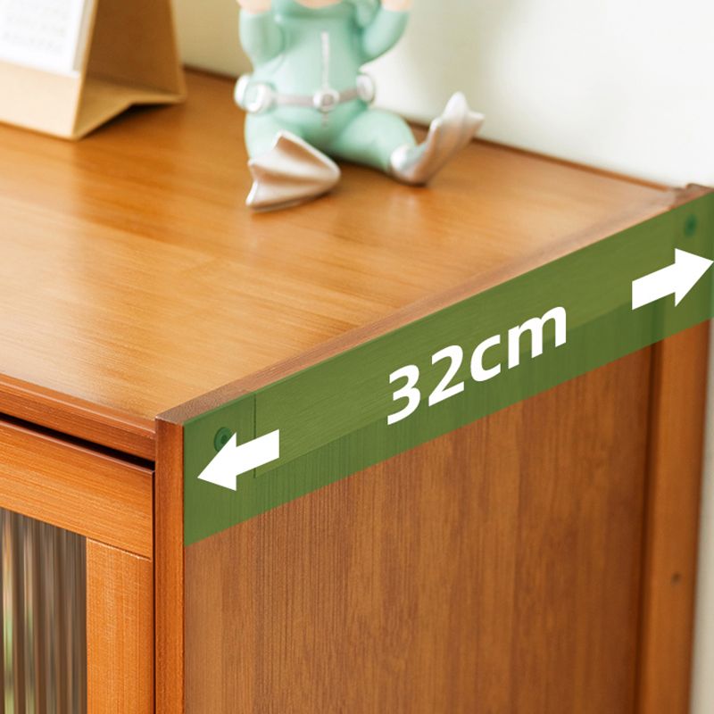 Industrial Rectangle Cabinet Glass Scratch Resistant Storage Cabinet Clearhalo 'Cabinets & Chests' 'cabinets_chests' 'furn' 'furn_cabinets_chests' 'Furniture' 'Living Room Furniture' 1200x1200_df1d543d-c089-426a-9ef9-1196ad418ee2