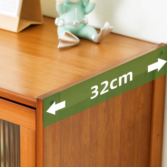 Industrial Rectangle Cabinet Glass Scratch Resistant Storage Cabinet Clearhalo 'Cabinets & Chests' 'cabinets_chests' 'furn' 'furn_cabinets_chests' 'Furniture' 'Living Room Furniture' 1200x1200_df1d543d-c089-426a-9ef9-1196ad418ee2