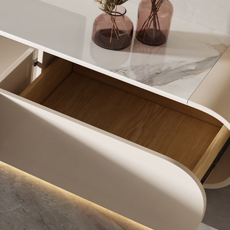 White Slate TV Cabinet Gorgeous Style Simple Home Wall-mounted TV Media Console Clearhalo 'furn' 'furn_tv_stands_entertainment_centers' 'Furniture' 'Living Room Furniture' 'TV Stands & Entertainment Centers' 'TV Stands & Media Storage Furniture' 'tv_stands_entertainment_centers' 1200x1200_df219701-23e0-4ec7-86f1-5818bccf010e