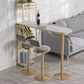 Wine Rack Modern Bistro Bar Desk Stone Bar Height Indoor Cocktail Table Clearhalo 'Bar Furniture' 'Bar Tables' 'bar_tables' 'furn' 'furn_bar_tables' 'Furniture' 'furniture_bar_tables' 'Kitchen & Dining Furniture' 1200x1200_df22912e-4362-4b49-8ee5-982f91f0e770
